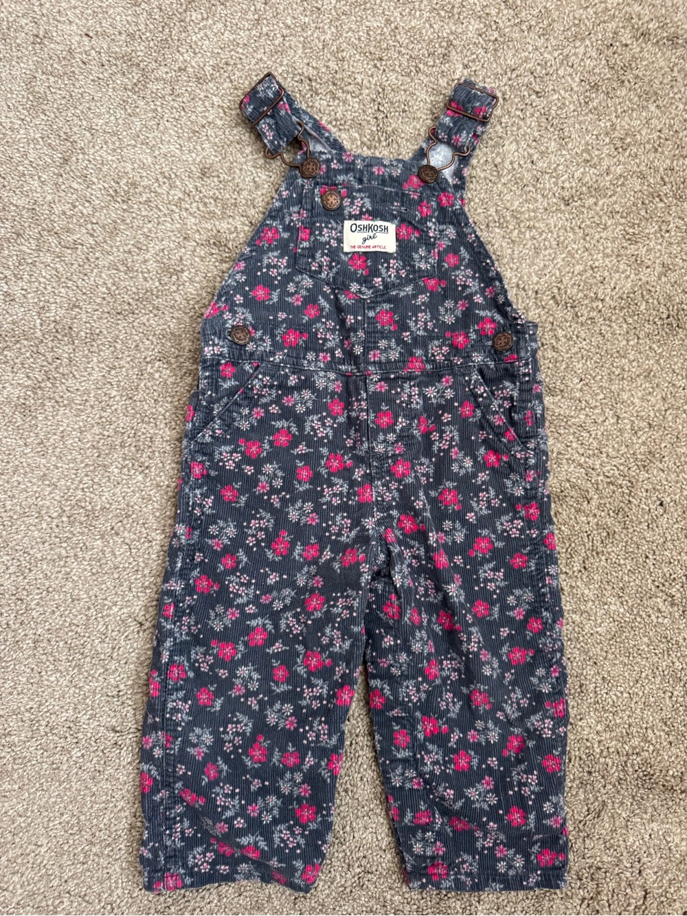 Vintage OshKosh Girls’ Overalls